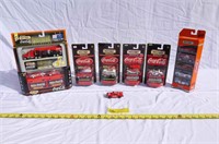 Coca-Cola Match Box Car Collection
