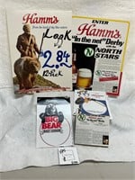 Hamm's Point of Sales Advertising Pieces