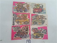1970s Odder Odd Rod Stickers by Donruss