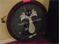 Leaded glass Sylvester the Cat