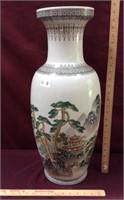 Gorgeous Chinese Porcelain Tall Vase