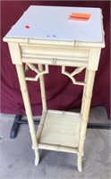 Vintage Bamboo Style Plant Stand
