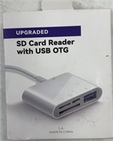 UPGRADED SD Card Reader with USB OTG
