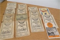 Antique Almanacs 1885 to 1936