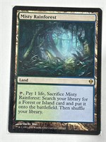 Magic The Gathering MTG Misty Rainforest Card