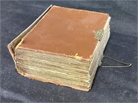 Antique Photo Album FULL - Note