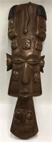 African Carved Wooden Mask