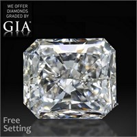3.01ct,Color F/VS1,Radiant cut GIA Diamond