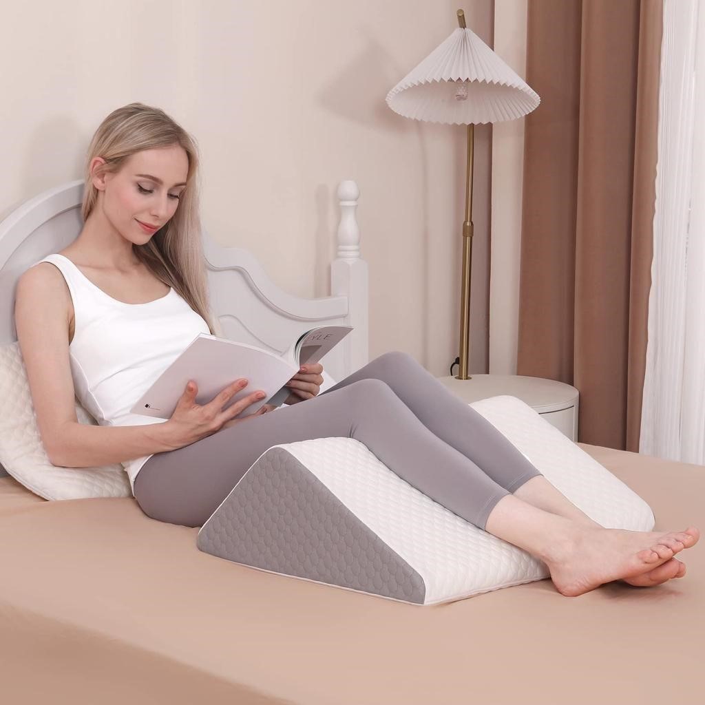 OFFSITE Forias Knee Wedge Pillow 8  Pure Memory