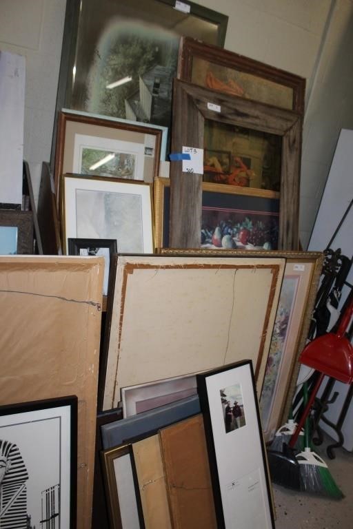 Large Lot of Artwork