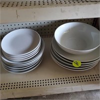 POTTERY BARN AND EVERYDAY WHITE DISHES