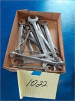 Craftsman open and closed end wrenches, SAE