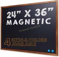 24 x 36 Magnetic Chalkboard - Large Hanging Framed