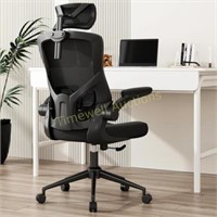Ergonomic Mesh Desk Chair  High Back  Black