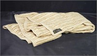 Handmade 100% alpaca lap blanket, made in Peru