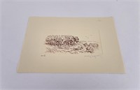 Sandy Ingersoll Montana Buffalo Engraving