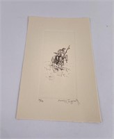 Sandy Ingersoll Montana Indian Engraving