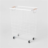 Wire Rolling Laundry Hamper - Brightroom