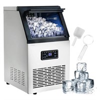 Freestanding Ice Maker Stainless Steel Automatic I