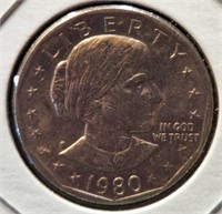 1980 one dollar coin