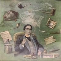 Antique Cigarette Tobacco Advertising Print