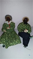 Creepy Old Folk Art Dolls