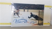 13"x18" Action Photo - Autographed By Johnny