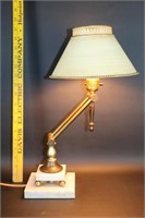 Marble & Brass Lamp