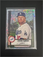 Justin Turner Platinum Diamond numbered 5/70