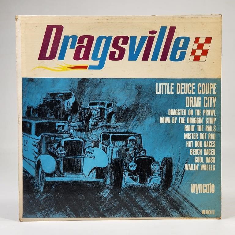 VINTAGE DRAGSVILLE W9011 LP RECORD ALBUM