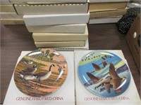 LOT OF 9 OF BIRD & ANIMAL COLLECTOR PLATES
