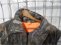 Reversible Hunting Vest Camo/Orange