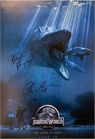 Autograph Jurassic World Poster