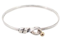 Tiffany & Co Sterling Silver/18k Gold Bracelet