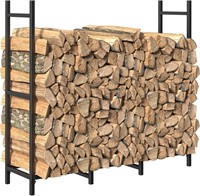 4FT Outdoor Firewood Rack Stand