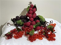 Lot of Decorative Grapes