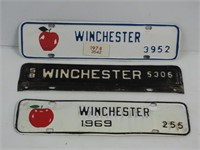 Winchester, Virginia Tags and Toppers