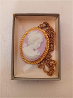 Vintage Cameo Necklace