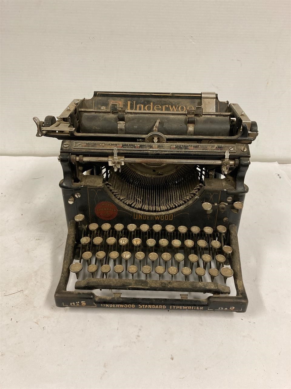 Underwood typewriter No 5