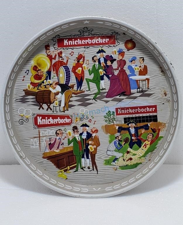 12" KNICKERBOCKER TIN TRAY