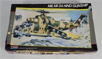 Monogram Mi-24 Hind Gunship Model Kit