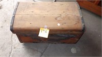Primitive Wooden Trunk-as is! G
