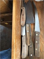 Lot of kitchen knives