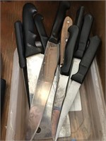 Lot of various knives