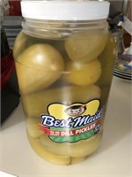 Jar of bestmaid pickles
