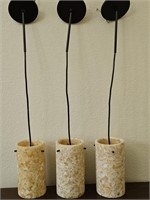 3- Stone Pendant Hanging Ceiling Lights