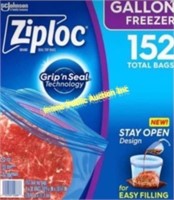 Ziploc $39 Retail Gallon Freezer Bags (152 ct.)
