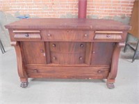 Vintage claw footed buffet