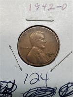 Better Grade 1942-D Wheat Penny
