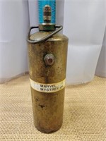 Small Antique Brass Oil Pot